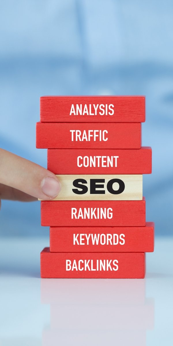 Seo jenga tower image